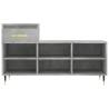 Shoe Cabinet Concrete Grey - Stylish Storage Solution