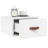 Wall-mounted Bedside Cabinet White - Stylish & Practical Storage