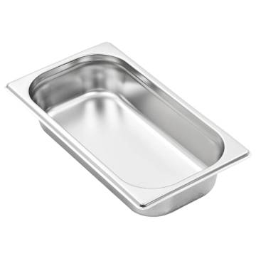 Gastronorm Containers 8 pcs GN 1/3 Stainless Steel | Hipo Market