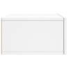 Wall-mounted Bedside Cabinet White - Stylish & Practical Storage