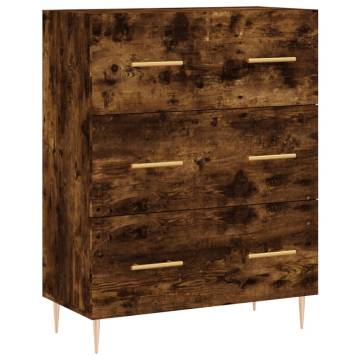 Highboard Smoked Oak - Stylish Storage Solution | HipoMarket