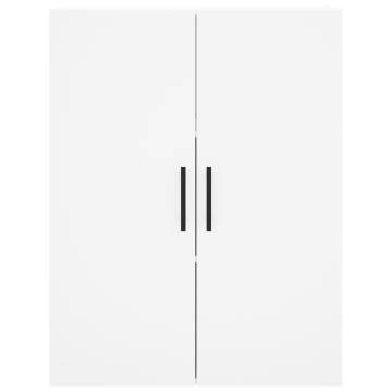 Stylish Highboard White 69.5x34x180 cm - Durable & Elegant