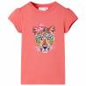 Kids' T-shirt Coral 140 Colour coral Size 140 (9-10y) 