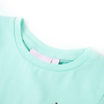 Kids' T-shirt Light Aqua 92 - Affordable & Stylish