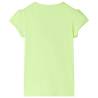 Kids' Neon Yellow T-shirt 128 | Comfortable & Stylish Wear