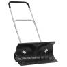 Snow Shovel with Extendable Handle Black 66 cm Blade Steel Size 66 cm Quantity in Package 1 