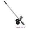 Snow Shovel with Extendable Handle - 66 cm Steel Blade