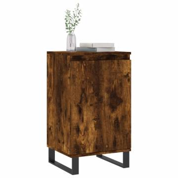 Stylish Smoked Oak Sideboard - 40x35x70 cm | Hipo Market