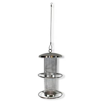 HI Stainless Steel Hanging Bird Feeding Station | 14x27.5 cm