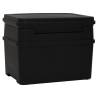 Safe Box Black 44x37x34 cm - Fireproof & Waterproof Protection