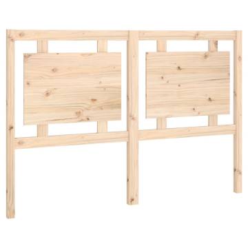 Wooden Bed Headboard 145.5x4x100 cm | Solid Pine Design