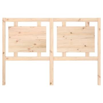 Wooden Bed Headboard 145.5x4x100 cm | Solid Pine Design