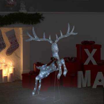 Flying Reindeer Christmas Decoration with 120 LED Lights