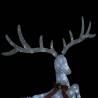 Flying Reindeer Christmas Decoration with 120 LED Lights