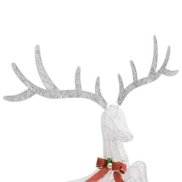 Flying Reindeer Christmas Decoration with 120 LED Lights