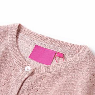 Kids' Cardigan Knitted Soft Pink - Stylish & Cozy | HipoMarket