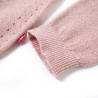 Kids' Cardigan Knitted Soft Pink - Stylish & Cozy | HipoMarket