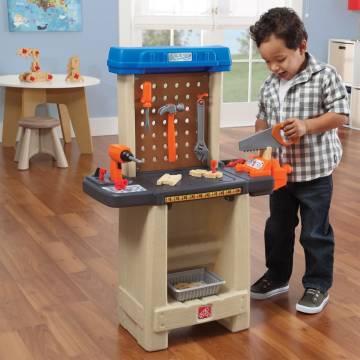 Step2 Handy Helper's Workbench - Fun Play Tool Set for Kids