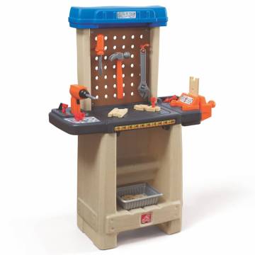 Step2 Handy Helper's Workbench - Fun Play Tool Set for Kids