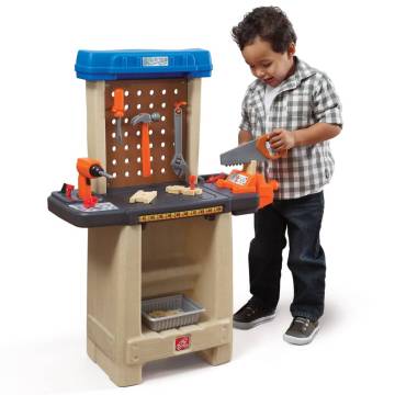 Step2 Handy Helper's Workbench - Fun Play Tool Set for Kids