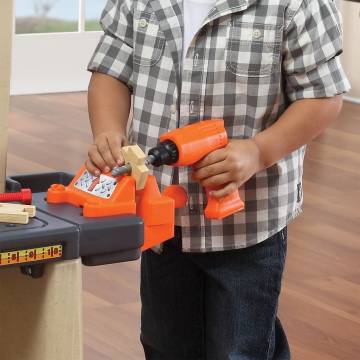 Step2 Handy Helper's Workbench - Fun Play Tool Set for Kids