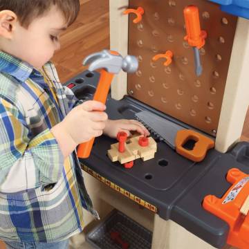 Step2 Handy Helper's Workbench - Fun Play Tool Set for Kids