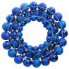 Blue Christmas Wreath - 45 cm Shatterproof Decor | Hipomarket