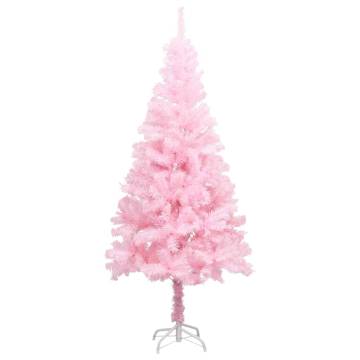 Pre-lit Pink Christmas Tree with Ball Set - 180 cm PVC