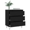 Trendy Black Sideboard 60x35x70 cm - Durable & Stylish