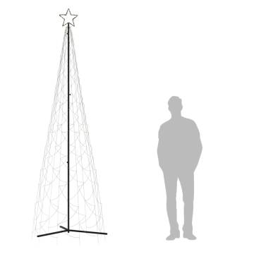 Christmas Cone Tree - 500 LEDs, 300cm 'Warm White' | HipoMarket