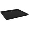 Rectangular ABS Shower Base Tray Black 80x90 cm - Hipomarket