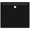 Rectangular ABS Shower Base Tray Black 80x90 cm - Hipomarket