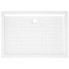 Shower Base Tray with Dots - White 70x100x4 cm ABS | HipoMarket