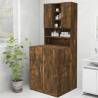 Washing Machine Cabinet Smoked Oak 70.5x25.5x90 cm Colour smoked oak Number of 1 