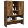 Washing Machine Cabinet Smoked Oak - Stylish Storage Solution