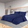 Navy Blue Duvet Cover Set 140x200 cm | Light-weight Microfiber