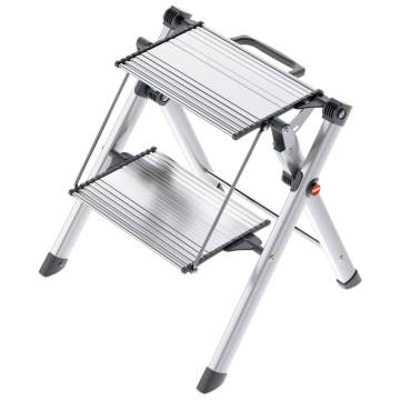 Hailo Mini Comfort 2-Step Stepladder - Compact & Convenient