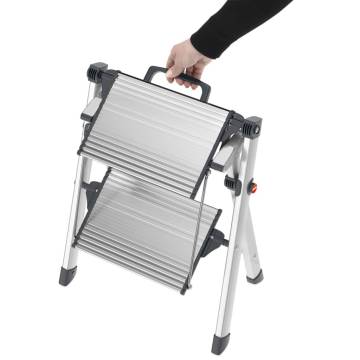 Hailo Mini Comfort 2-Step Stepladder - Compact & Convenient