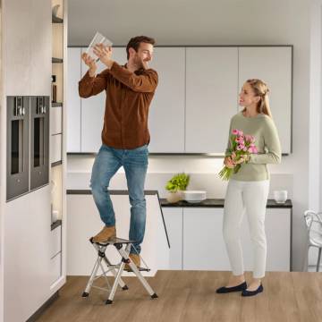 Hailo Mini Comfort 2-Step Stepladder - Compact & Convenient