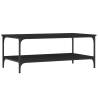 Elegant Black Coffee Table - 100x55x40 cm | Hipomarket