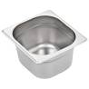 Gastronorm Containers 12 pcs GN 1/6 Stainless Steel - Hipo Market