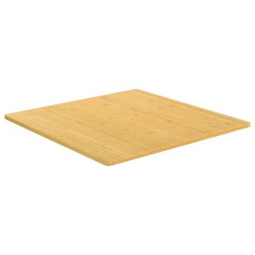 Bamboo Table Top 80x80 cm - Durable & Versatile