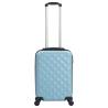 Hardcase Trolley Blue ABS - Durable & Lightweight Travel Suitcase