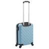 Hardcase Trolley Blue ABS - Durable & Lightweight Travel Suitcase