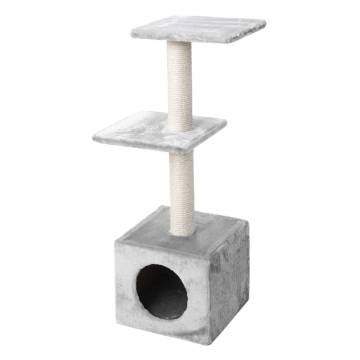 Ebi Cat Classic Tree Palazzo 30x30x90 cm Grey | Hipomarket