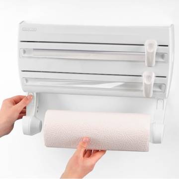 Leifheit Wall-mounted Roll Holder Parat F2 - White 25771