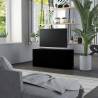 TV Cabinet Black 80x34x36 cm Engineered Wood Colour black Quantity in Package 1 