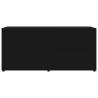 TV Cabinet Black 80x34x36 cm | Engineered Wood | Hipomarket