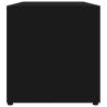 TV Cabinet Black 80x34x36 cm | Engineered Wood | Hipomarket