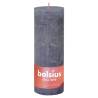 Bolsius Rustic Pillar Candles - Twilight Blue (4 pcs) | HipoMarket